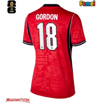 Anglia Anthony Gordon #18 Echipament de Fotbal Replică Mondial 2026 Femei Deplasare